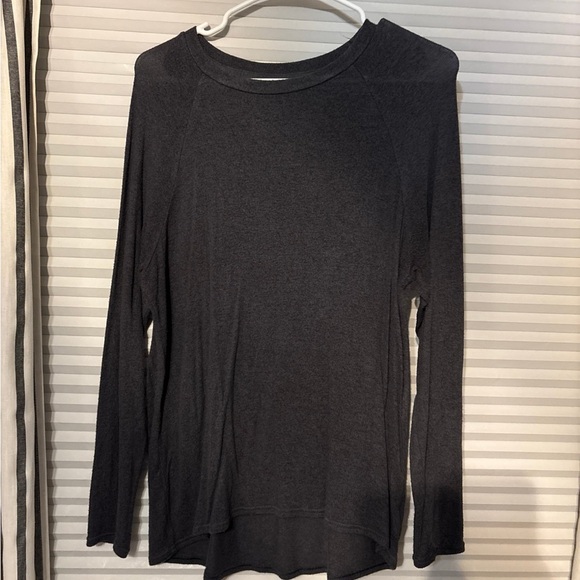 American Eagle Outfitters Tops - American Eagle Outfitters Charcoal Long Sleeve Tee